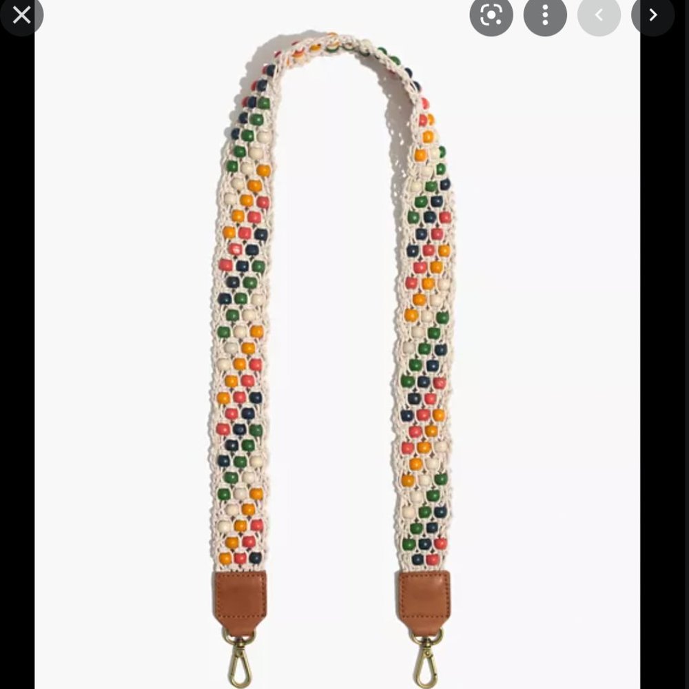 The Shoulder Strap: Beaded Edition - Bag Strap
